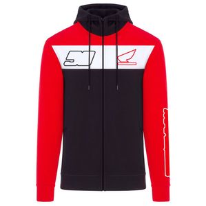 2021 Modèles d'automne et d'hiver plus coton GP costume de course culturel pull de moto veste d'équitation de moto course de fan tout-terrain 256z