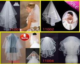 Voile de mariée en dentelle blanche ou ivoire, différentes longueurs, sur mesure, disponible en Stock, 2021, 9800331