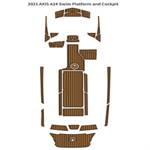 2021 AXIS A24 Swim Platform Cockpit Pad Boat EVA Foam Faux Teck Deck Floor Mat