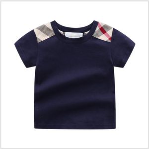 Grote Kwaliteit Baby Jongens Zomer Korte Mouw T-shirts Katoen Kids Tops Tees Kinderkleding Jongen T-shirt Kind Shirt 2-7 jaar