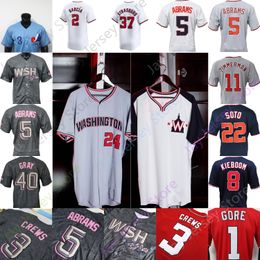 Dylan Crews Jersey CJ Abrams Joey Gallo James Wood Stephen Strasburg Luis Garcia Jr. House Carter Kieboom Senzel Corbin Gray Meneses 1 Mackenzie Gore Bel Adams Ruiz