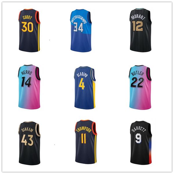 2021 Maillots de basket-ball Vêtements de basket-ball Entraînement 30 Curry Royal Classic Edition Throwback Sports 22 Butler Blue Pick City Edition Boutique en ligne locale Discount