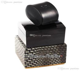 2021 Bently Watch Boxes bevat complete set handmatig boekje Papier gele handtas Super Edition Accessories FM Black Leather BO5613782