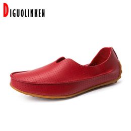 2021 Beste Kwaliteit Lederen Loafers Mannen Casual Comfort Herenschoenen Licht Ademende Mocassins Rijden Schoenen Mannen Zachte Eenheid schoeisel Big Size