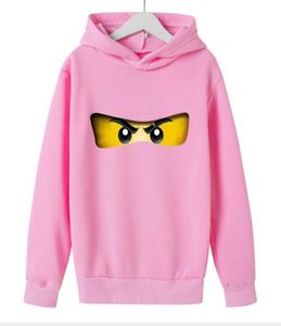 2021 Boy Hoodie Autumn Winter Kid Legoes Ninjago Sweatshirt Cotton Top Girl Long Sleeve pullover 5-14y Hip Hop Dessen4901162