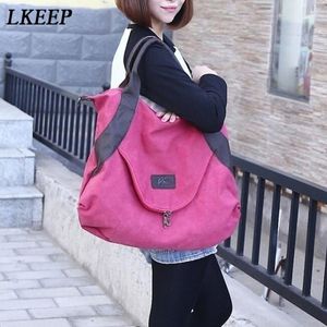 2021 Brand Grote Pocket Casual Tote Dames Handtassen Schouder Handtassen Canvas Capaciteit Tassen voor Women Messenger Bags Women Bag 231s