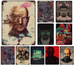 2021 Breaking Bad Retro Poster Metalen Tin Bord Roestig Vintage Poster Oude Metalen Borden Bar Pub Club Man Cave Garage Cafe Industrieel De4681091