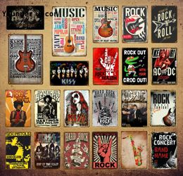 2021 Calssic Top Rétro Pop Musique Tin Signe Musique Vintage Plaque En Métal Fstival Rock Jazz Mur Art Affiche Pour Bar Pub Club Chambre Mur 3125099