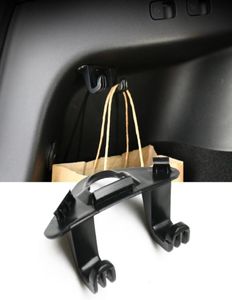 2021 Accessoires de voiture pour Tesla Model Y Crochet avant Crochet Trime modifiée Installation du porte-sacs arrière du portefeuille de cargaison de chargeur de chargeur 6931080