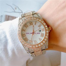 2021 pas cher hommes sport montre-bracelet mouvement à quartz mâle horloge montre hommes montres diamant montres pleine glace montre ROLX323O