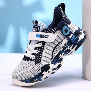 2021 Kindersportschoenen Jongens Sneakers Zomer Kinderen Lichtgewicht Jongen Voor Jongens Ademend Spring X0703