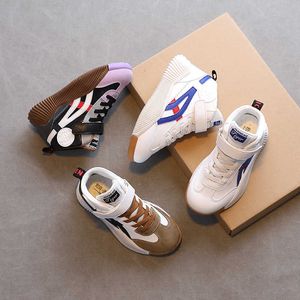 Chaussures de sport pour enfants, baskets montantes respirantes pour petites filles et garçons, nouvelle collection automne printemps 2021, G1025