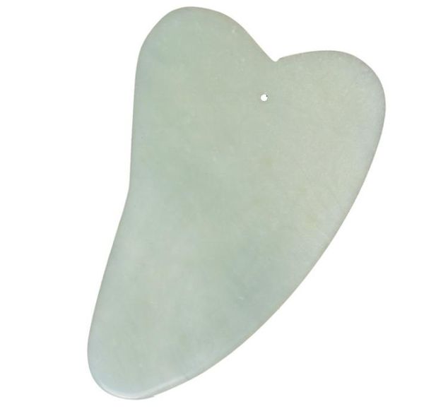 2021 herramientas de raspado de Jade Natural chino Gua Sha herramienta de masaje de tratamiento Facial masaje chino tradicional herramientas de cuidado de la salud envío rápido