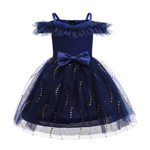 2021 Kerstmis prom jurk zomerjurk bruiloft jurk bruidsmeisje jurken voor meisjes kinderen jurken vestidos 3 -10 jaar oud Q0716