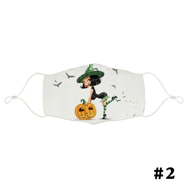 2023 masques en tissu de coton pour enfants imprimés classiques d'Halloween masque anti-poussière et anti-brume pour étudiants peut être lavé PM2.5