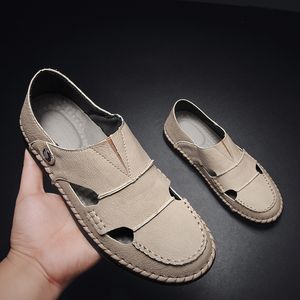 2021 classique grande taille hommes femmes sandales coréenne tendance décontractée chaussures de plage transfrontalières hommes baskets été sandale et pantoufle Code: 31ZT-9510