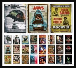 2021 Klassieke Film Metalen Borden Muurposter Tin Teken Plaque Retro Film Vintage Muur Decor voor Bar Pub Club Man grot Winkel Thuis Sign9215305