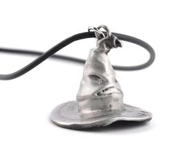 2021 École classique Magic Metal Cap Hat Pendant Colliers Chaîne en cuir pour vous offrir une expérience magique bijoux de puissance2711269