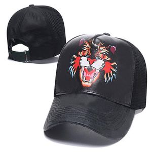 2021 Classique top qualité casquettes à visière serpent tigre abeille luxes hommes femmes designers chat toile hommes baseball mode femmes chapeau de soleil h223y