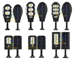 2021 COB Solar Lamp Motion Sensor Buiten Wandverlichting Waterdicht 3 Modi Zonlichttuinlampen met afstandsbediening 7192776