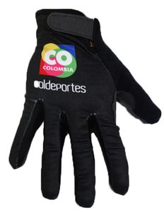 2021 Colombia guantes de ciclismo de invierno MTB guantes de carretera bicicleta de montaña manopla de dedo largo hombres polar bicicleta gimnasio Fitness guantes deportivos antideslizantes