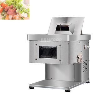 2021 Commercial Shred Dicing Machine Meat Slicer Stainless Steel Fully Automatic 1100W Electric Vegetable Cutter Grinder