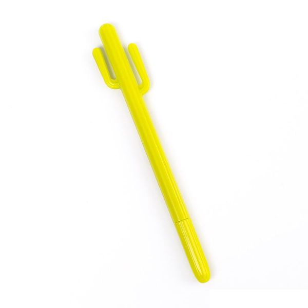 2021 Creative Petit Désert Frais Cactus Style Stylo Corée Du Sud Papeterie Dessin Animé Mignon Gel Stylo Étudiant Prix Gratuit DHL