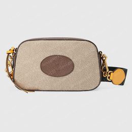 2021 Bandoulière Caméra Sac Hommes Femmes Fannypack Beige Web Feline Head Vintage Sac À Dos Hommes Sacs À Main Messenger Sac À Main Mode Portefeuille 476359 # GVT-01 36-258