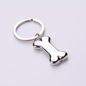 2021 Leuke hond bot ketting mode legering charms huisdier hangende tags ring houder voor mannen vrouwen cadeau auto sleutelhanger sieraden