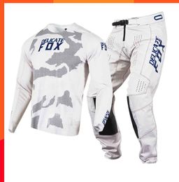 2021 Délicat Fox 180 Oktiv Trev Motocross Racing Costume Moto Vélo De Montagne Offroad Hommes Jersey Pantalon Moteur Gear Set5602288