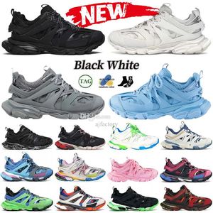 2024 ontwerpers Schoenen Track 3.0 Sneakers dames heren trainers Paris Triple White Faded Zwart Roze Grijs Beige Blauw Platform Tracks 3 18ss Sport Sneaker met doos