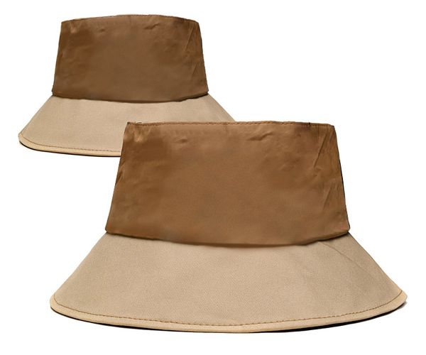 2021 diseñador de moda para hombres y mujeres sombrero de pescador gorra de béisbol costura visera de otoño