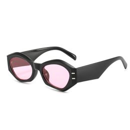 2021 Designer Luxury Luxury Fashion sans bordure de soleil à jacas à jaces à bords transversaux Tradons sculptés Lunettes de soleil Personnalité Net DFGVBFGF 317O