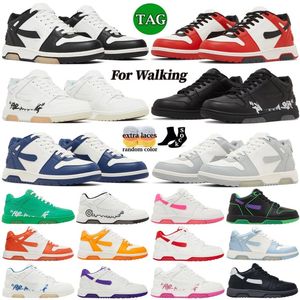 Out Of Office Sneaker Designer Casual Chaussures Low Tops Vintage Distressed Leather For Walking Hommes Femmes Mocassins Baskets Plateforme Baskets Taille 36-45