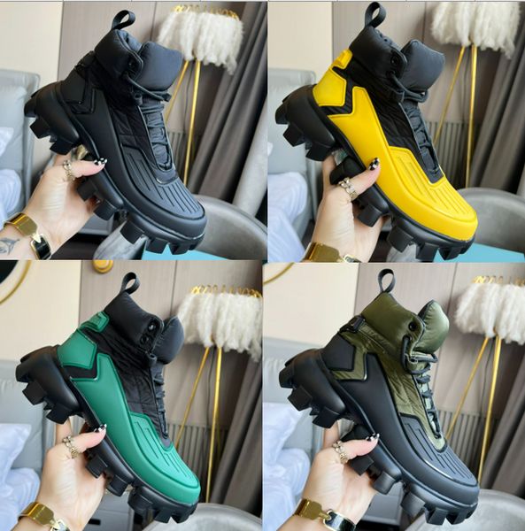 Chaussures de plate-forme de concepteur Bottines Hommes Femmes Sneaker Cloudbust Thunder Baskets High Op Lace-Up Casual Chaussure Blanc Noir Cuir Mesh Tripler avec la taille de la boîte 35-46