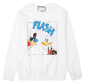 2021 Designer Pullover M-2XL Womens Fashion Pullover Sweatshirt Merk met klassieke Cartoon Designer Sweatshirt Mens Hoodie