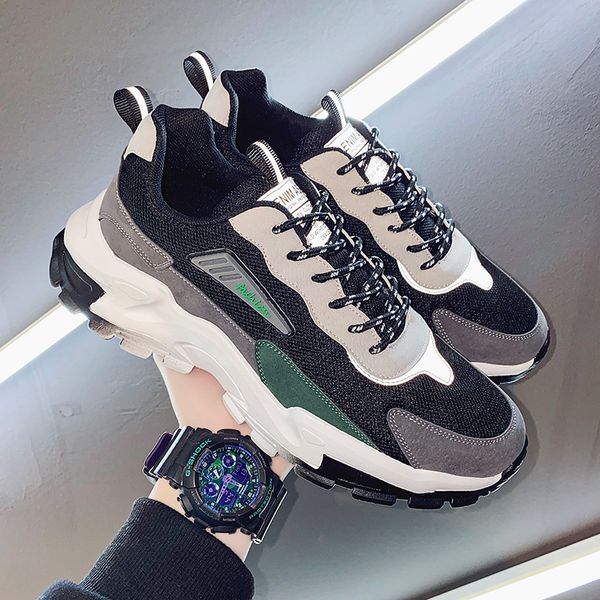 2021 Designer Running Shoes For Men White Green Black Beige Fashion mens Trainers High Quality Outdoor Sports Sneakers tamaño 39-44 qg