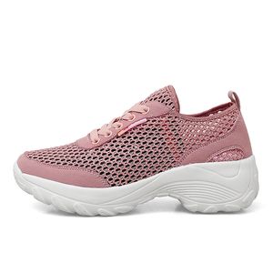 2021 Designer Running Schoenen voor Dames Wit Grijs Paars Roze Zwart Mode Mens Trainers Hoge Kwaliteit Outdoor Sports Sneakers Maat 35-42 QJ