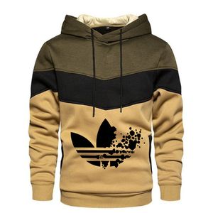 2021 diseñador Tech Fleece Hoodie Hip hop sudadera pullover Fashion Splicing Jacket Hombres ropa de invierno 3XL con capucha para hombre camisas impresas marca propia Suéter