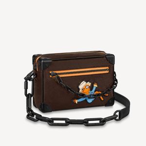 Designer Unisex Messenger Bag Design Unique Luxury Fashion Mini Sacs à Bandoulière Forme Carrée et Compacte