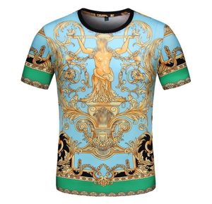 2021 Designers T Shirt Summer Europe Paris Paris Polos American Stars Fashion Mens Tshirts Star Satin 100 Cotton Polo Casual T -shirt WO5991670