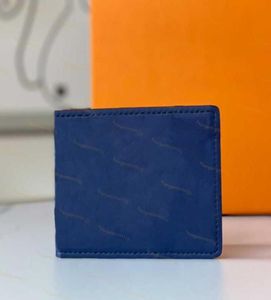 2021 Designers portefeuilles porteurs de cartes hommes femmes courtes bleu sacs longs mode gris fleur sacs en cuir de haute qualité embrayé H7479332