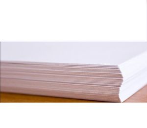 2021 DHL livraison rapide 100 feuilles A4 imprimante Laser toboggan à eau décalcomanie feuilles de papier Transparent clair