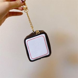 2021 Dice Lettre Haute Qualité Portefeuille Porte-clés Accessoires Unisexe Designer Coin Case Porte-clés PU Cuir Modèle Porte-monnaie De Voiture Keychai282H