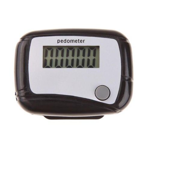 2021 compteur de pas LCD numérique marche marche podomètre Distance moniteur de calories haute qualité couleur noire