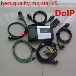 Diop Diagnostic Tool MB Star C5 Sd Connect voor Benz Auto Vrachtwagen sd c5 met diop WIFI en 203.09 v xentry