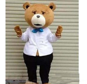 Costume de mascotte de vente d'usine à prix réduit, personnage de film Ted Bear, 2021