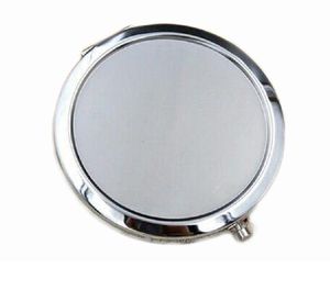 2021 DIY Kit Compact Mirror avec autocollants époxy 58mm, fourniture de miroir de poche, miroir de maquillage, miroirs double face