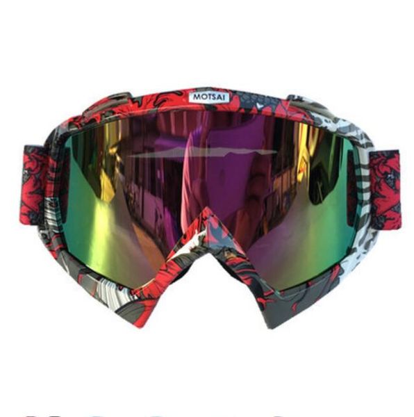 Motociclista a prueba de polvo 2021 equipado con gafas todoterreno, gafas a prueba de viento, gafas antigiro y anticaídas, gafas de esquí alpino