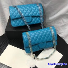 Hochwertige Designer-Tasche, klassische Kette, Flap-Tasche, luxuriöse Lammfell-Doppeltaschen, berühmte Marke, große Kapazität, modische Tragetaschen, Crosshody-Damen-Schulterhandtaschen